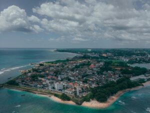 Galle Fort bird eye view
