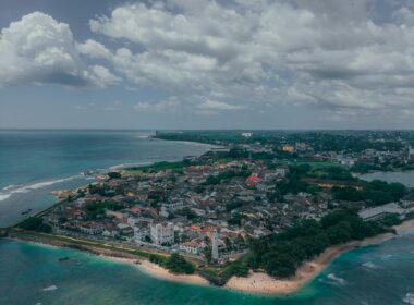 Galle Fort bird eye view