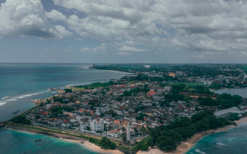 Galle Fort bird eye view